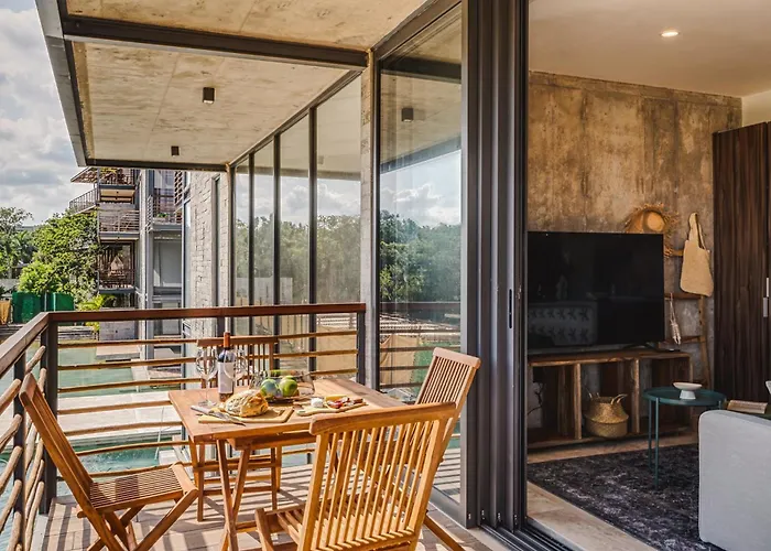 1 Bedroom On Cenote Largest Gym Coworking Apartment Tulum